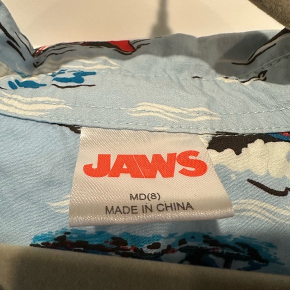 Jaws Boys Button-Down Shirt - EUC - Picture 6 of 7